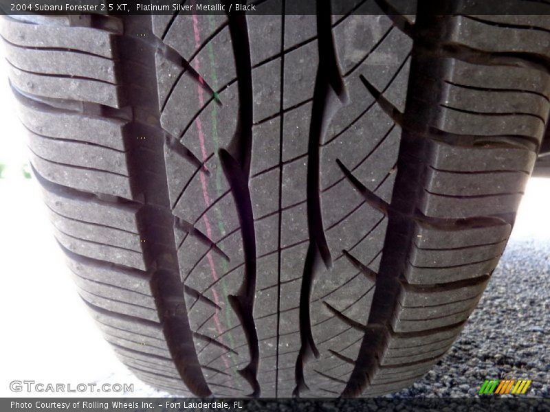Platinum Silver Metallic / Black 2004 Subaru Forester 2.5 XT