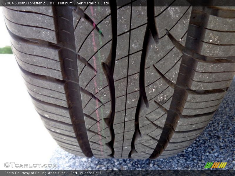 Platinum Silver Metallic / Black 2004 Subaru Forester 2.5 XT