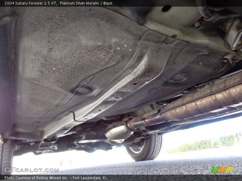 Platinum Silver Metallic / Black 2004 Subaru Forester 2.5 XT
