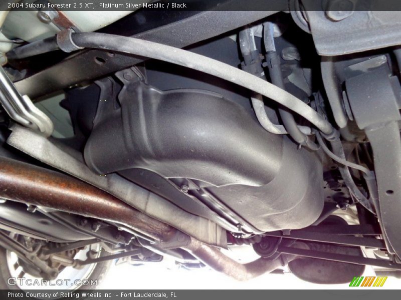 Platinum Silver Metallic / Black 2004 Subaru Forester 2.5 XT