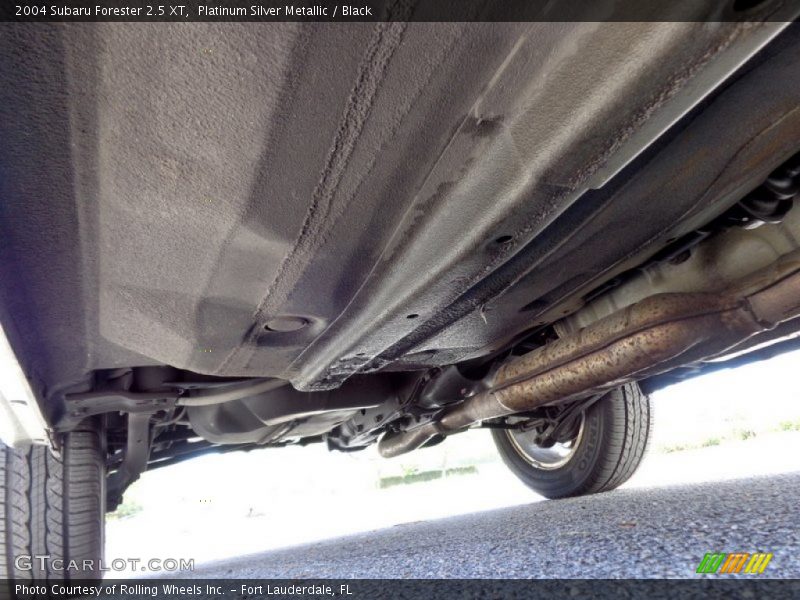 Platinum Silver Metallic / Black 2004 Subaru Forester 2.5 XT