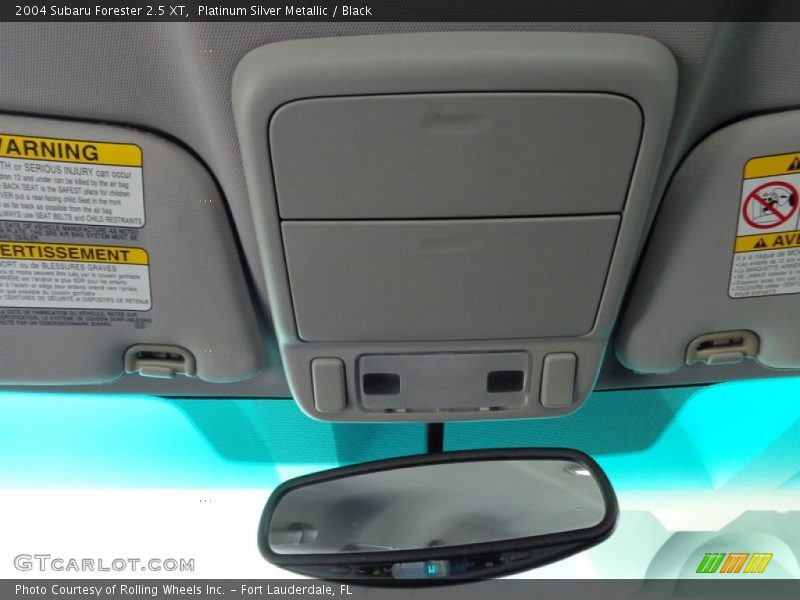 Platinum Silver Metallic / Black 2004 Subaru Forester 2.5 XT