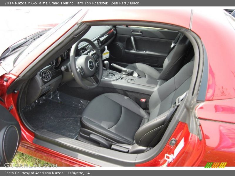  2014 MX-5 Miata Grand Touring Hard Top Roadster Black Interior
