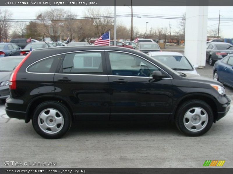 Crystal Black Pearl / Black 2011 Honda CR-V LX 4WD