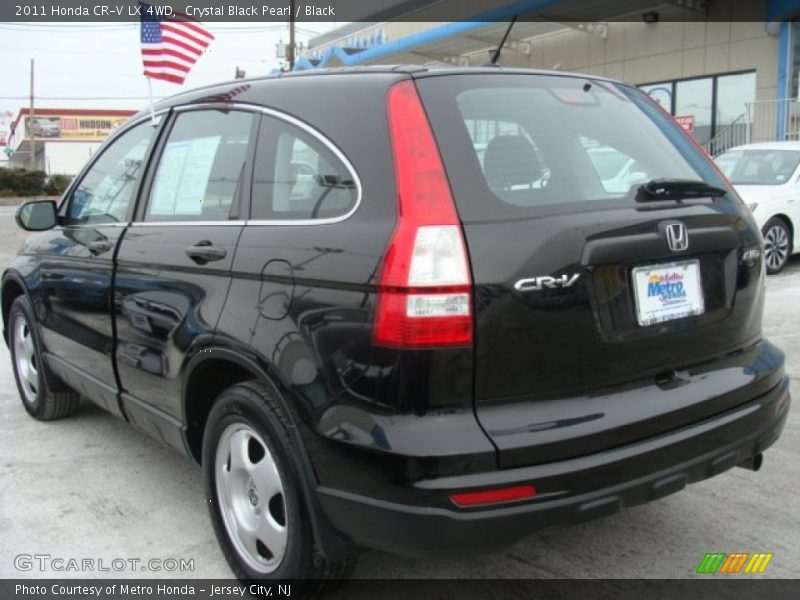 Crystal Black Pearl / Black 2011 Honda CR-V LX 4WD
