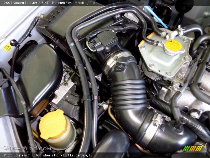 Platinum Silver Metallic / Black 2004 Subaru Forester 2.5 XT