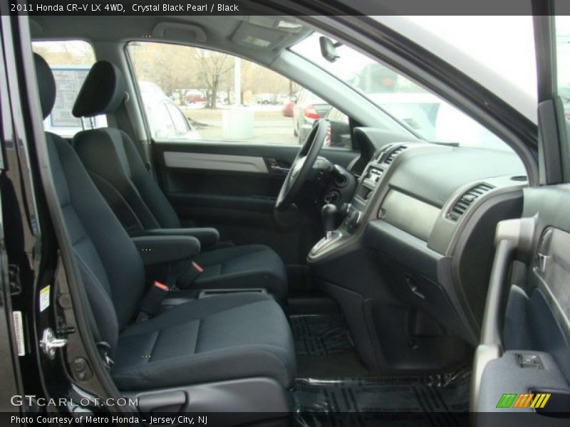 Crystal Black Pearl / Black 2011 Honda CR-V LX 4WD