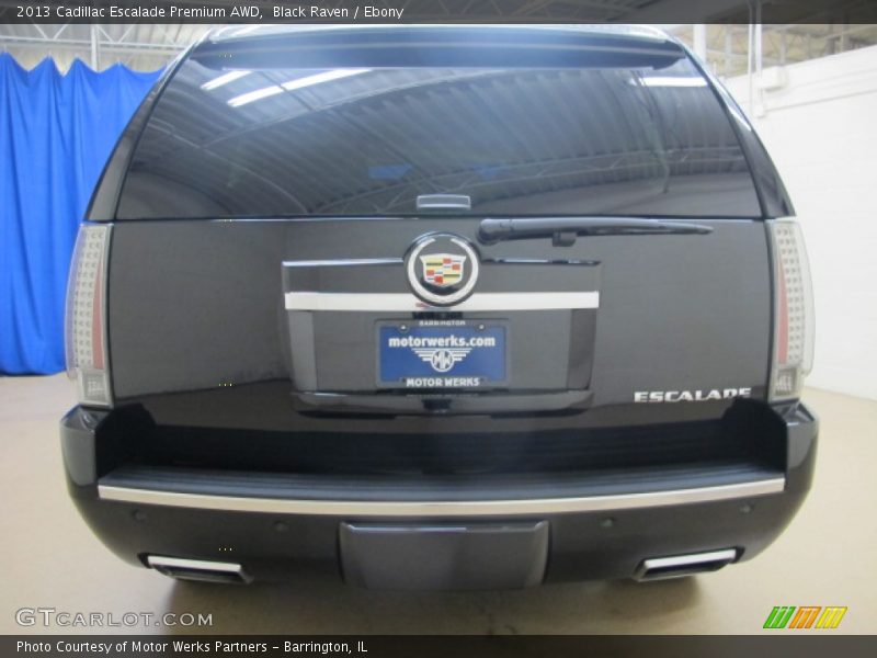 Black Raven / Ebony 2013 Cadillac Escalade Premium AWD