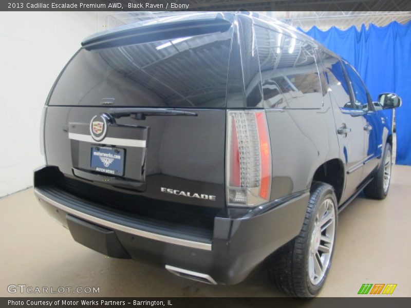 Black Raven / Ebony 2013 Cadillac Escalade Premium AWD