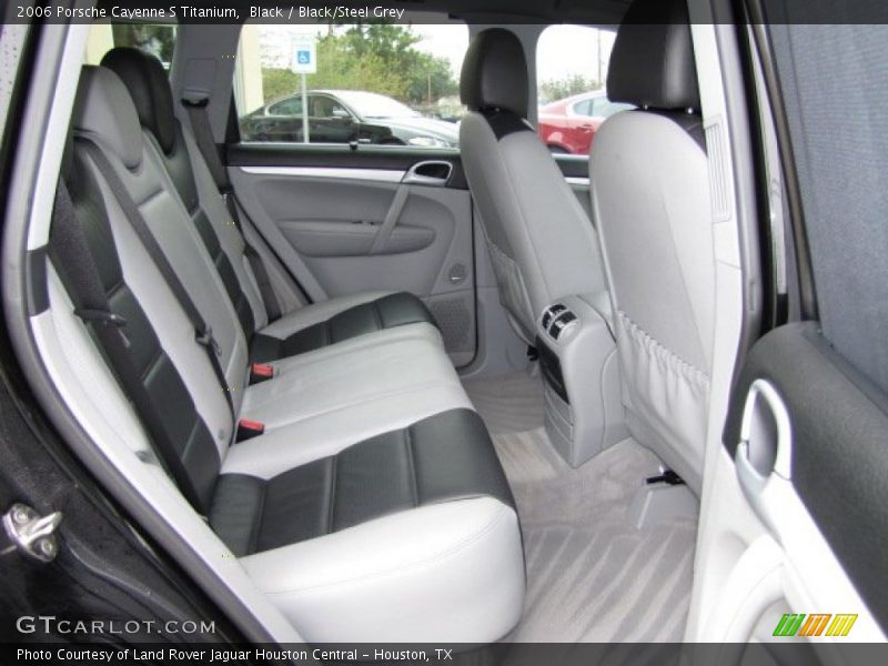 Rear Seat of 2006 Cayenne S Titanium