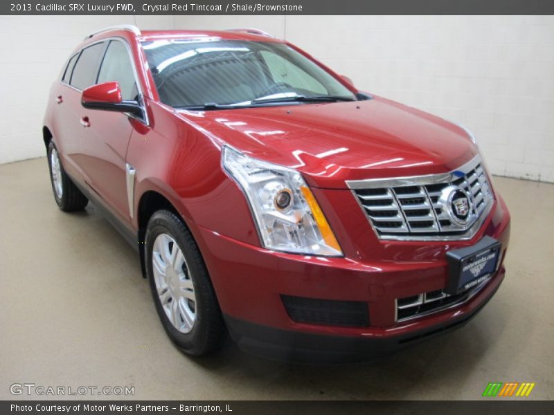 Crystal Red Tintcoat / Shale/Brownstone 2013 Cadillac SRX Luxury FWD