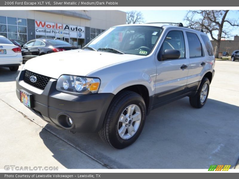 Silver Metallic / Medium/Dark Pebble 2006 Ford Escape XLT V6