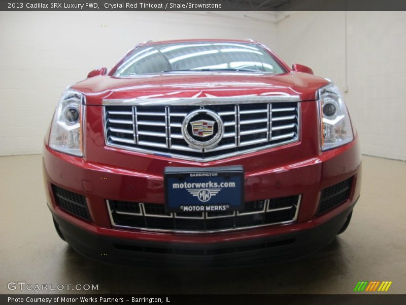 Crystal Red Tintcoat / Shale/Brownstone 2013 Cadillac SRX Luxury FWD
