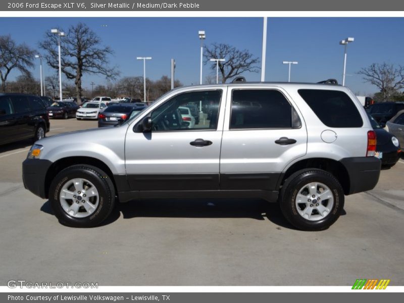 Silver Metallic / Medium/Dark Pebble 2006 Ford Escape XLT V6