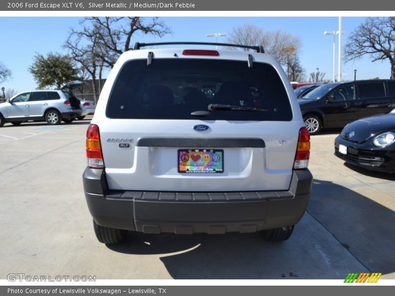 Silver Metallic / Medium/Dark Pebble 2006 Ford Escape XLT V6