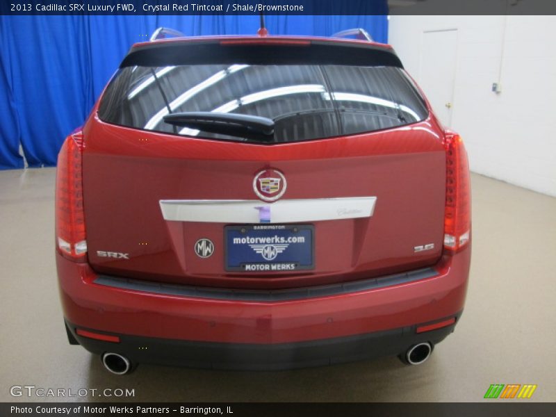 Crystal Red Tintcoat / Shale/Brownstone 2013 Cadillac SRX Luxury FWD