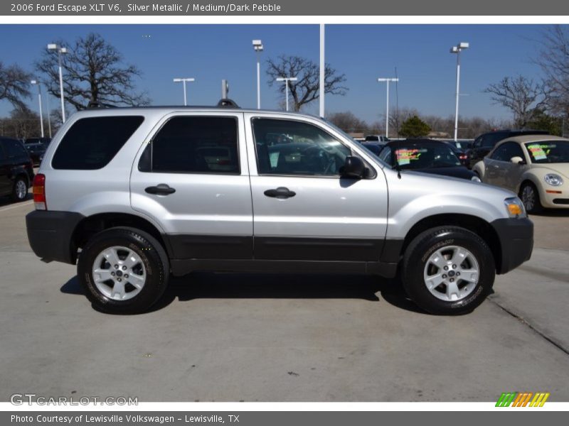 Silver Metallic / Medium/Dark Pebble 2006 Ford Escape XLT V6
