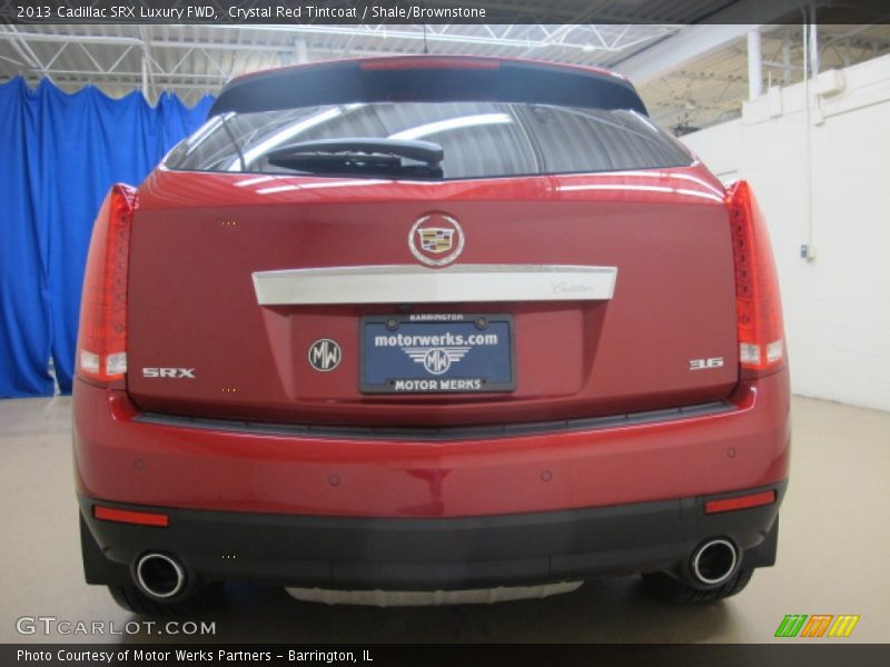 Crystal Red Tintcoat / Shale/Brownstone 2013 Cadillac SRX Luxury FWD