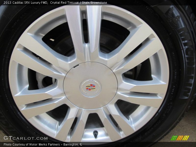 Crystal Red Tintcoat / Shale/Brownstone 2013 Cadillac SRX Luxury FWD