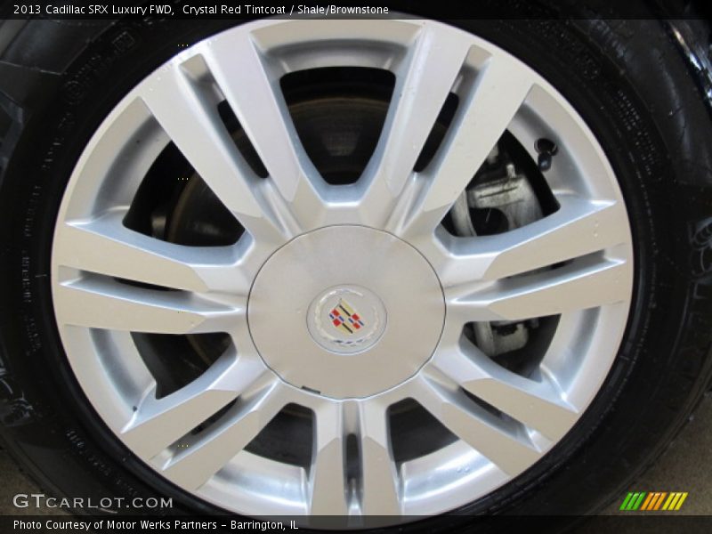 Crystal Red Tintcoat / Shale/Brownstone 2013 Cadillac SRX Luxury FWD