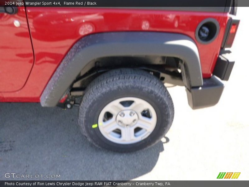 Flame Red / Black 2014 Jeep Wrangler Sport 4x4