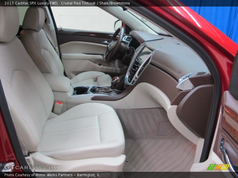 Crystal Red Tintcoat / Shale/Brownstone 2013 Cadillac SRX Luxury FWD