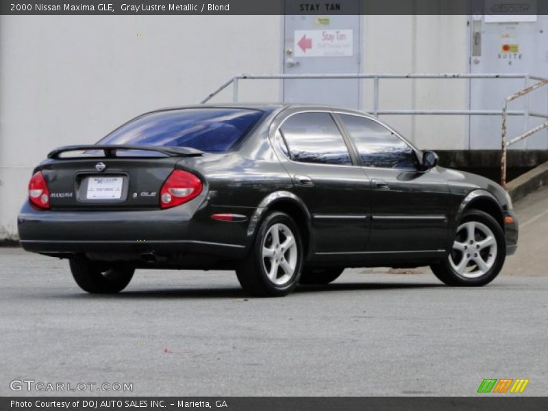 Gray Lustre Metallic / Blond 2000 Nissan Maxima GLE