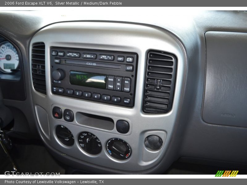 Silver Metallic / Medium/Dark Pebble 2006 Ford Escape XLT V6