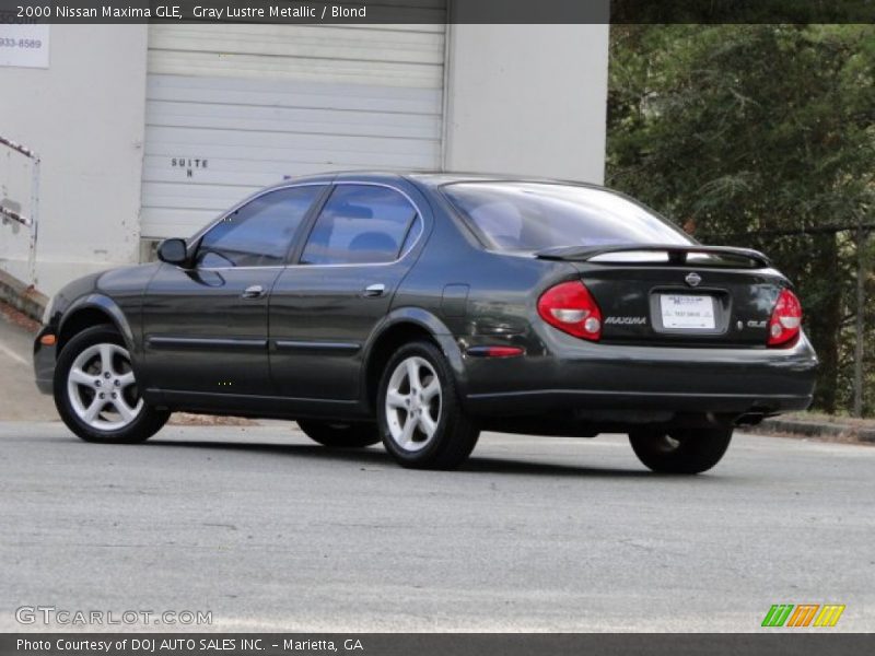 Gray Lustre Metallic / Blond 2000 Nissan Maxima GLE