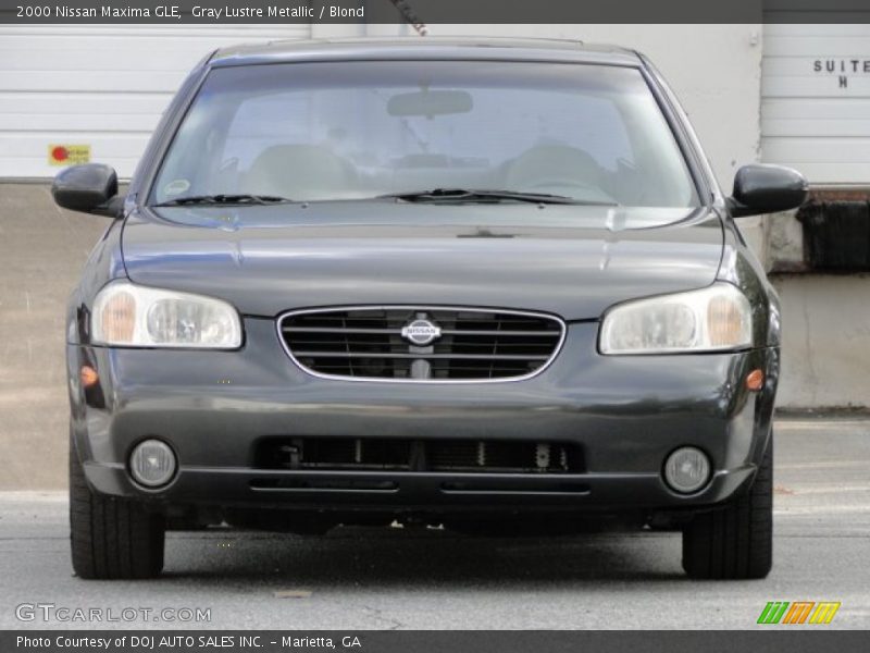 Gray Lustre Metallic / Blond 2000 Nissan Maxima GLE