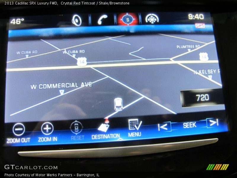 Crystal Red Tintcoat / Shale/Brownstone 2013 Cadillac SRX Luxury FWD