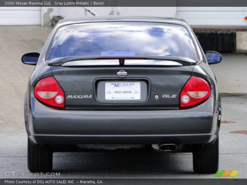 Gray Lustre Metallic / Blond 2000 Nissan Maxima GLE