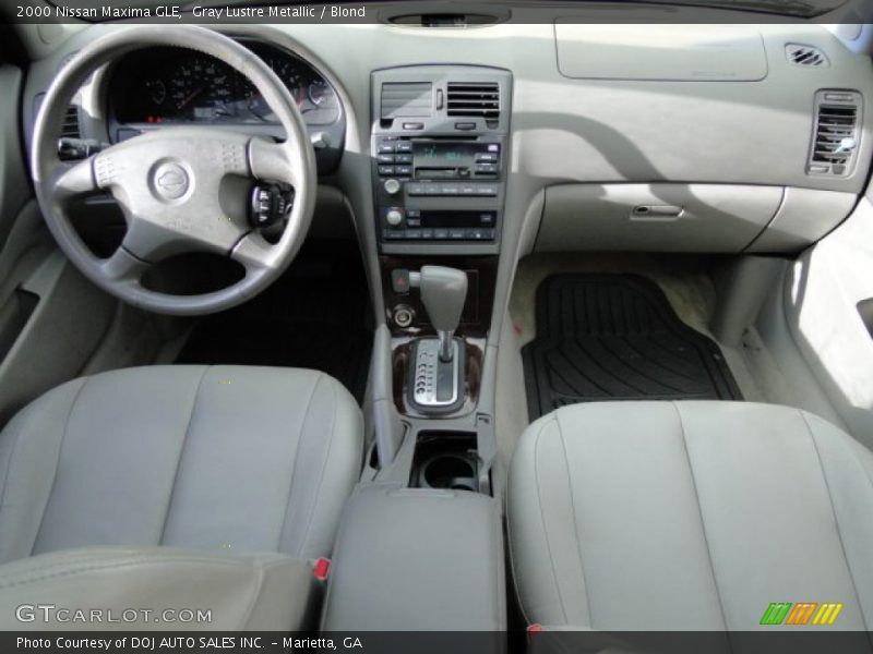 Gray Lustre Metallic / Blond 2000 Nissan Maxima GLE