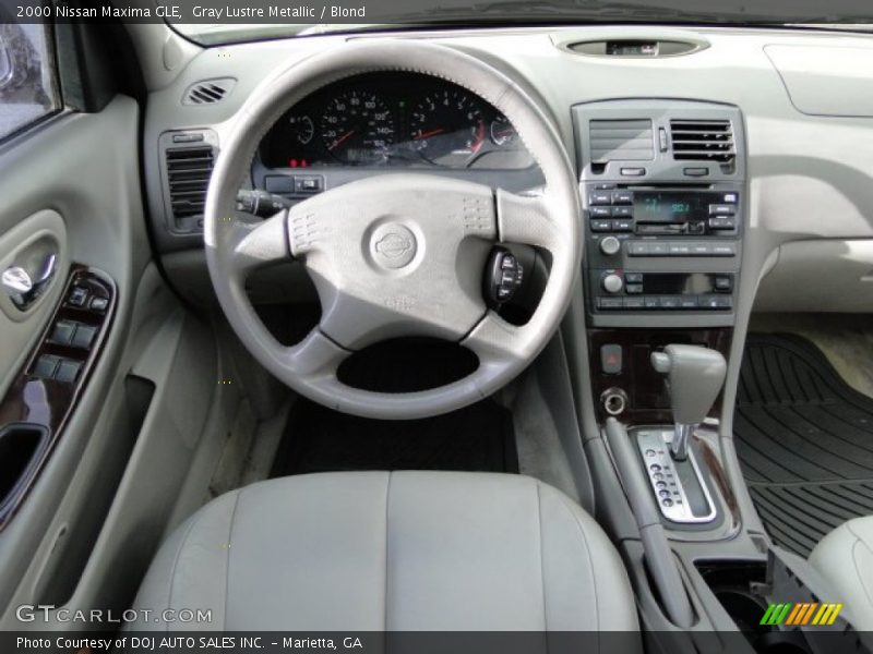 Gray Lustre Metallic / Blond 2000 Nissan Maxima GLE