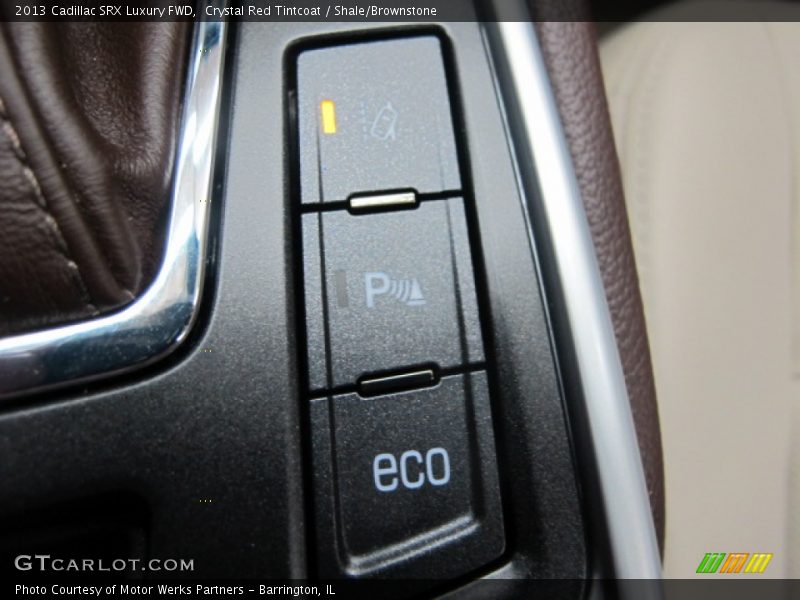 Crystal Red Tintcoat / Shale/Brownstone 2013 Cadillac SRX Luxury FWD