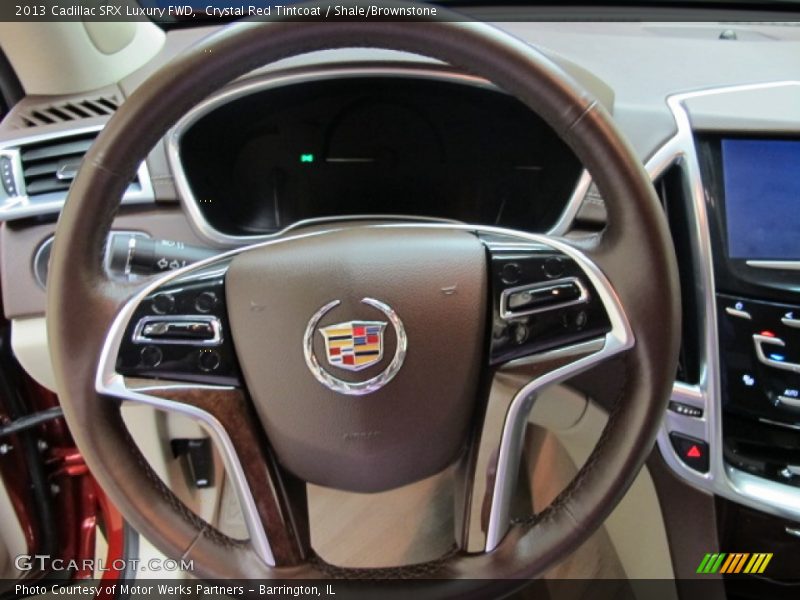 Crystal Red Tintcoat / Shale/Brownstone 2013 Cadillac SRX Luxury FWD