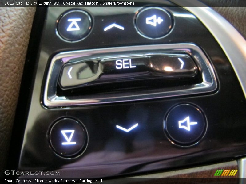 Crystal Red Tintcoat / Shale/Brownstone 2013 Cadillac SRX Luxury FWD