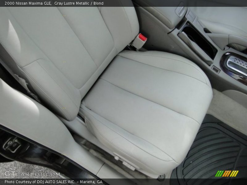 Gray Lustre Metallic / Blond 2000 Nissan Maxima GLE