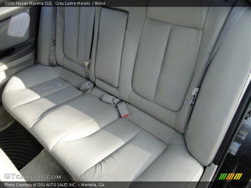 Gray Lustre Metallic / Blond 2000 Nissan Maxima GLE