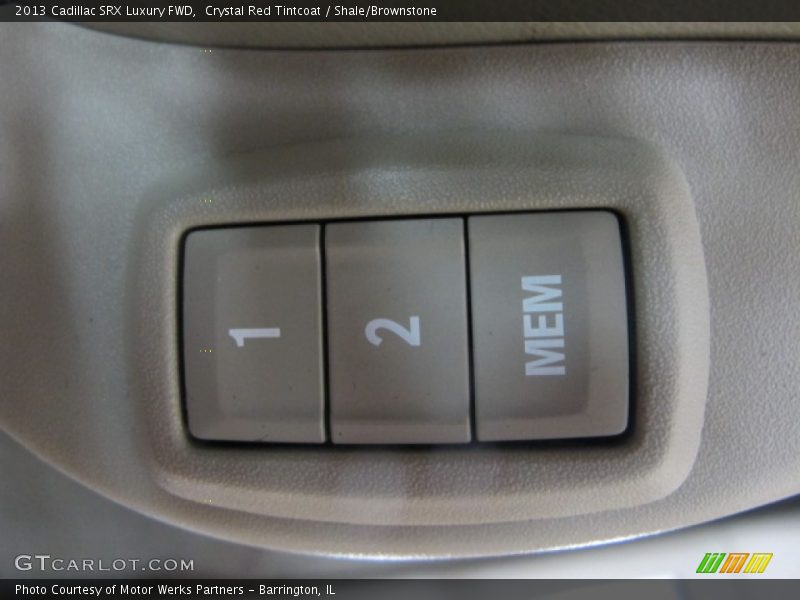 Crystal Red Tintcoat / Shale/Brownstone 2013 Cadillac SRX Luxury FWD