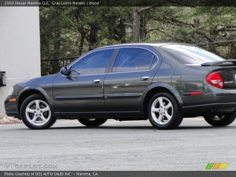 Gray Lustre Metallic / Blond 2000 Nissan Maxima GLE