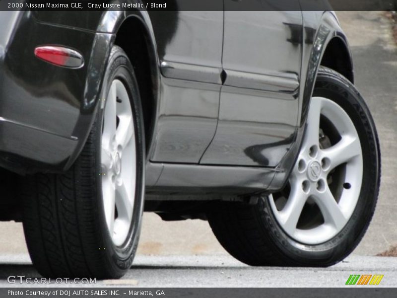 Gray Lustre Metallic / Blond 2000 Nissan Maxima GLE