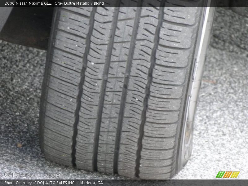 Gray Lustre Metallic / Blond 2000 Nissan Maxima GLE