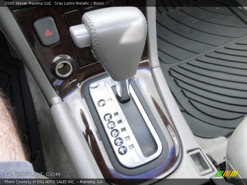 Gray Lustre Metallic / Blond 2000 Nissan Maxima GLE