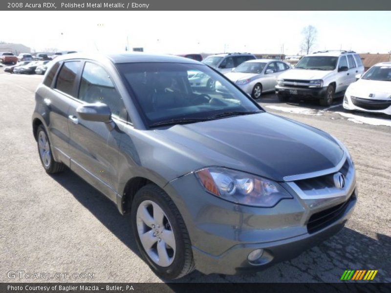 Polished Metal Metallic / Ebony 2008 Acura RDX