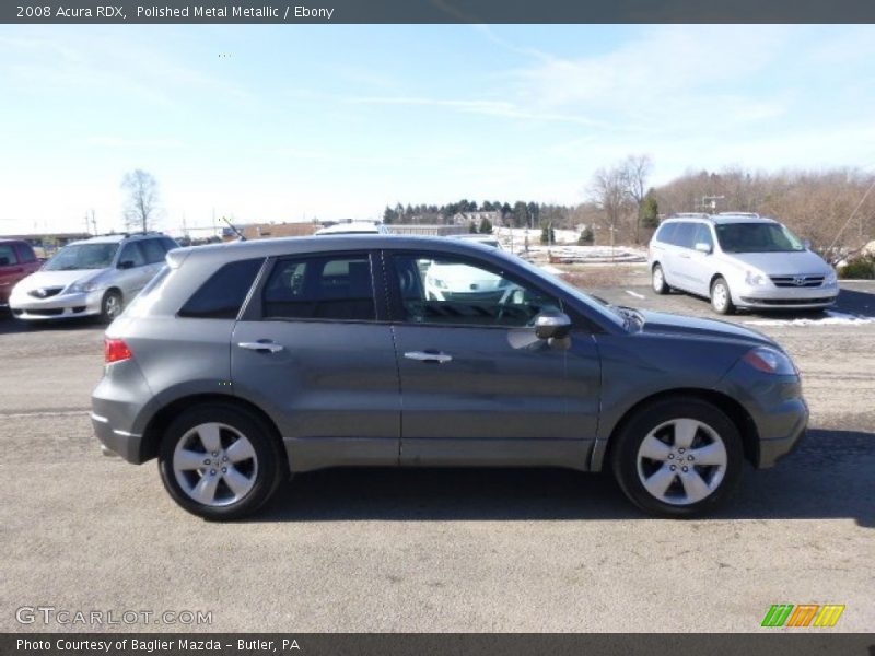 Polished Metal Metallic / Ebony 2008 Acura RDX