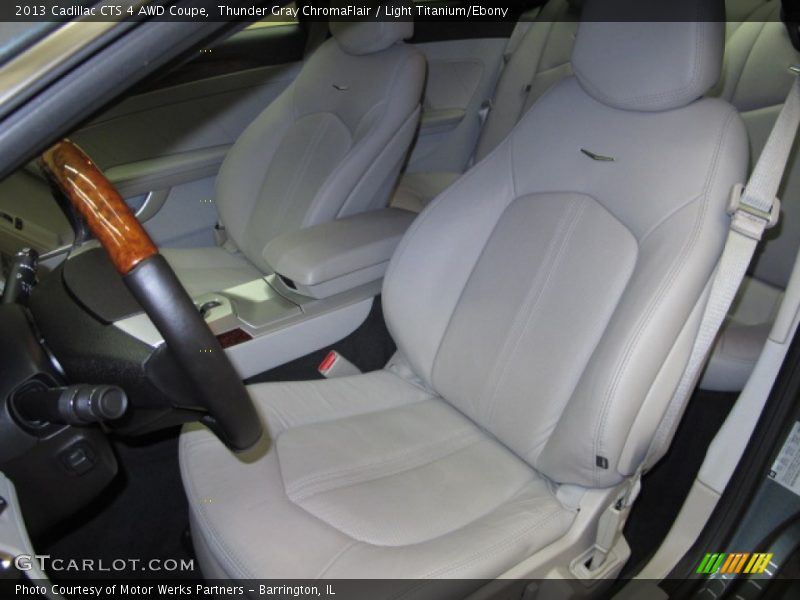 Front Seat of 2013 CTS 4 AWD Coupe