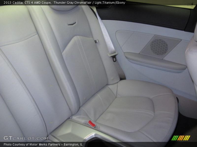 Thunder Gray ChromaFlair / Light Titanium/Ebony 2013 Cadillac CTS 4 AWD Coupe