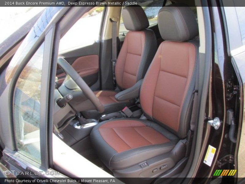  2014 Encore Premium AWD Saddle Interior