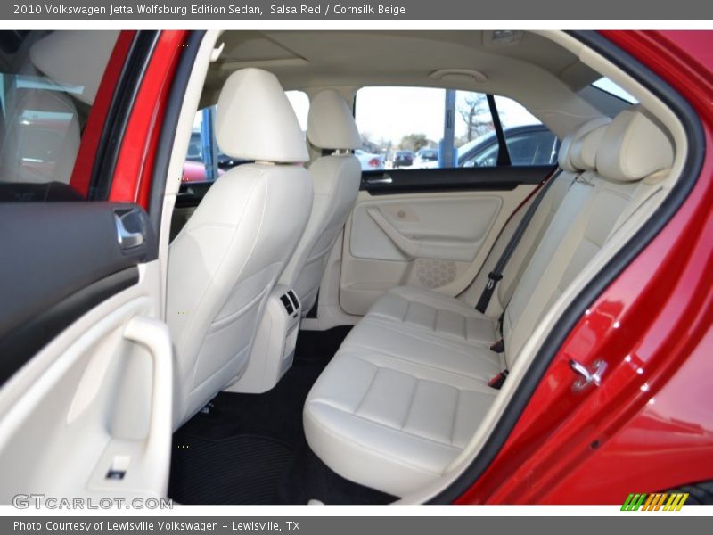 Salsa Red / Cornsilk Beige 2010 Volkswagen Jetta Wolfsburg Edition Sedan